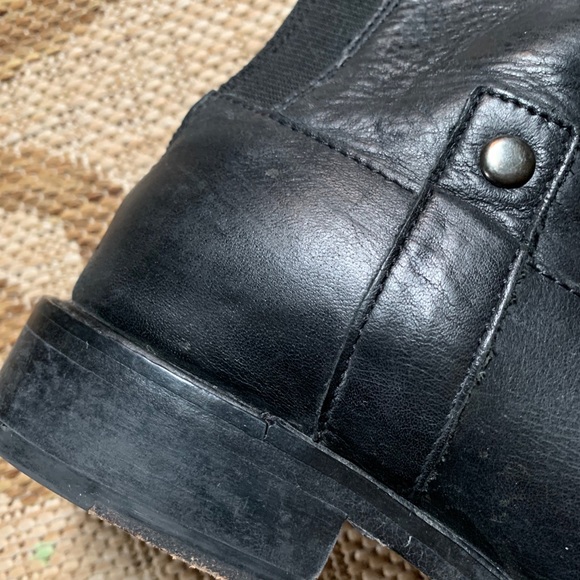 JOHNSTON & MURPHY leather equestrian back zip 8.5 - Picture 5 of 16